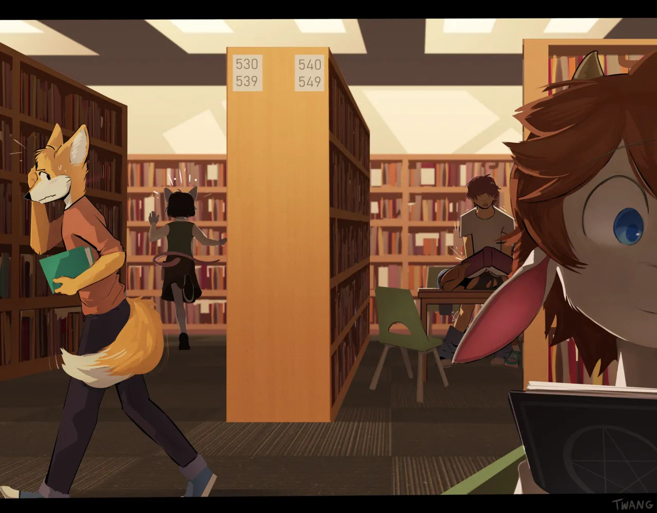 [Twang] Quiet Library - Page 19