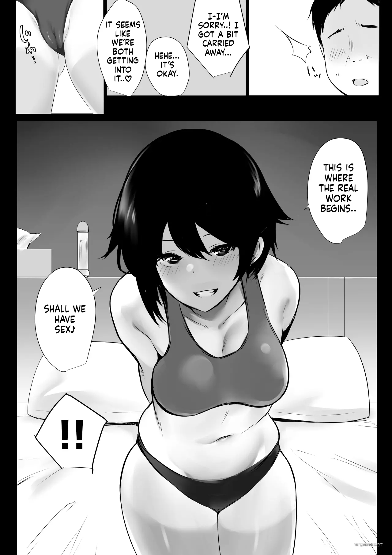 [Akireru Shoujo (Akire)] Boku wa JK no Seishori Oji-san ~Hiyake Rikujou Joshi to Amaama Koubi~ | I'm a high school girl's sex man ~sweet mating with a tanned track and field girl~ [English] [MTL] - Page 16