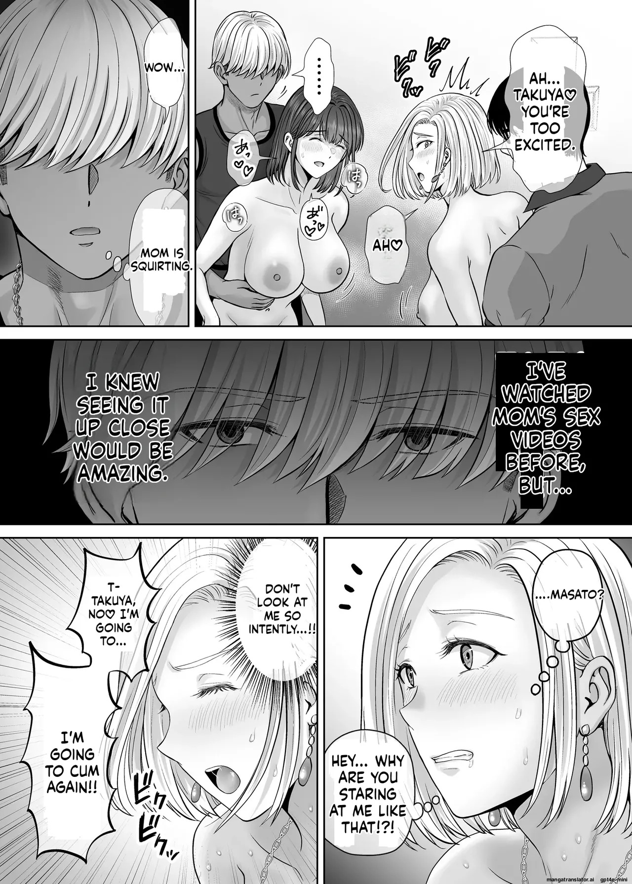 [Melon no Hoshiboshi (Hoshiduki Melon)] Haha Swapping 3 ~Haha Koukan de Mise Ai 4P! Orera ga Yaritai Houdai shita Hanashi~ | Mother Swapping 3 ~ Mother Swapping and Showing Off 4P! The Story of How We Did Whatever We Wanted ~ [English] - Page 68