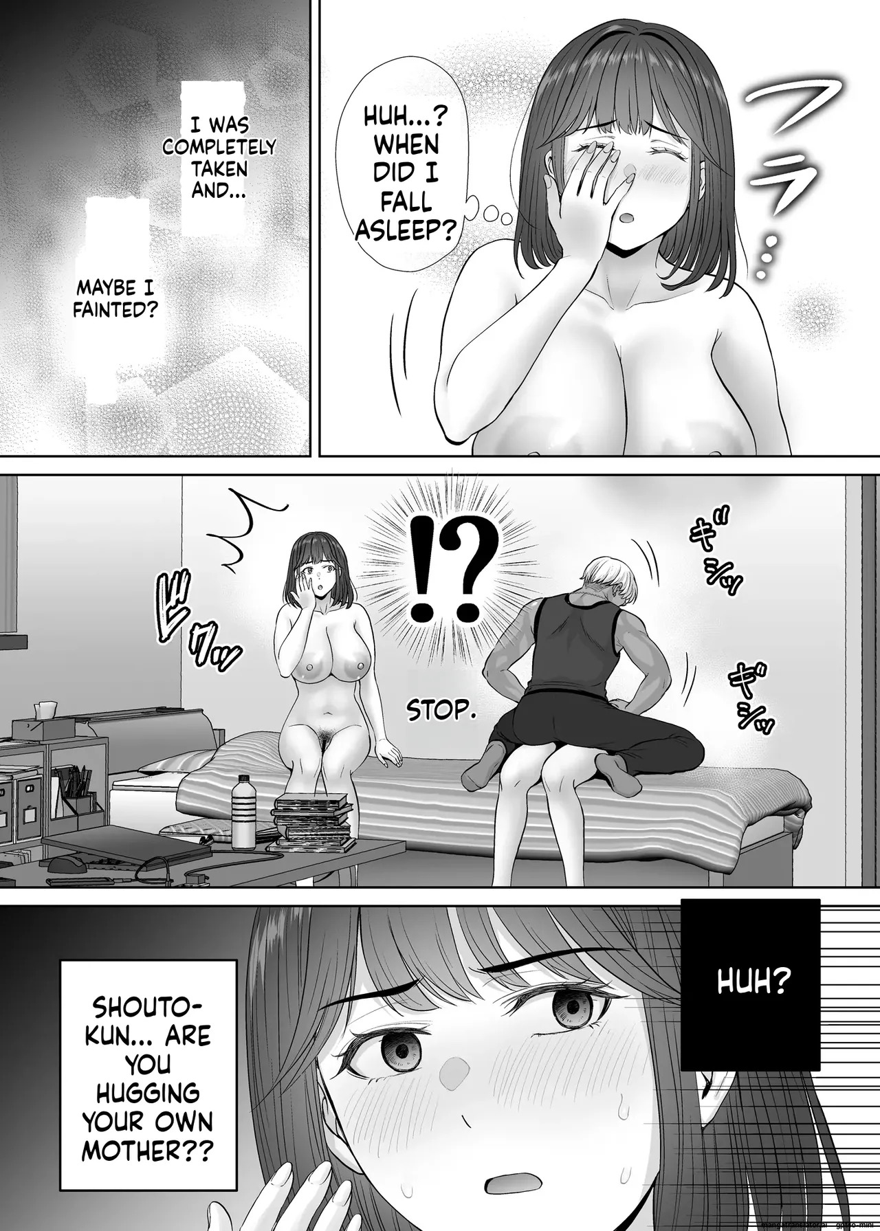 [Melon no Hoshiboshi (Hoshiduki Melon)] Haha Swapping 3 ~Haha Koukan de Mise Ai 4P! Orera ga Yaritai Houdai shita Hanashi~ | Mother Swapping 3 ~ Mother Swapping and Showing Off 4P! The Story of How We Did Whatever We Wanted ~ [English] - Page 93