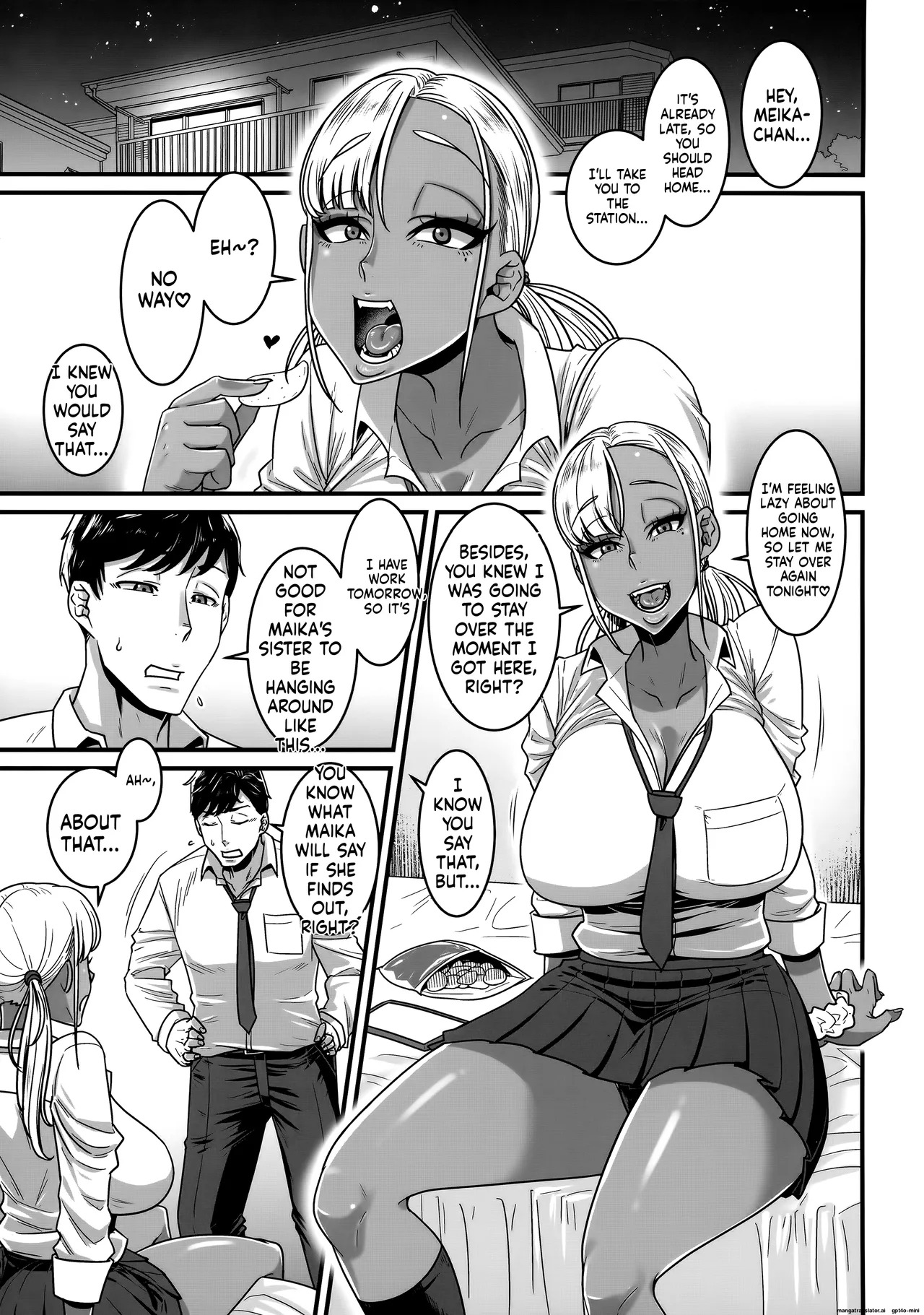 (C106) [Hachimidosan (Toge Toge)] Sefure Ijou Koibito Miman ~Kanojo no Imouto JK Hen~ | More Than Fuckbuddies, Less Than Lovers ~Her Younger JK Sister Edition~ [English] [MTL] - Page 2