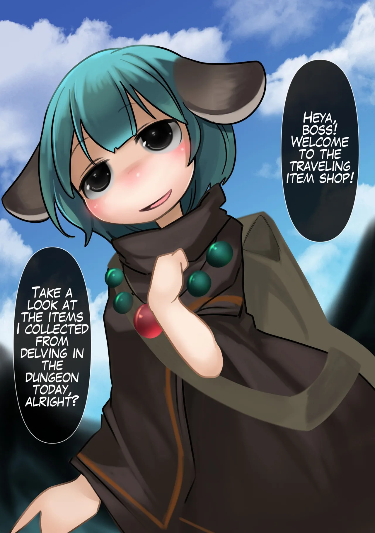 [AnomaLabo (Komaru)] Anaguma no Douguya-san wa Dungeon de Shokushu ni Honki Piston de Tanetsuke Sarechau no Daisuki na Dosukebe Injuu Damon ne (english) - Page 1