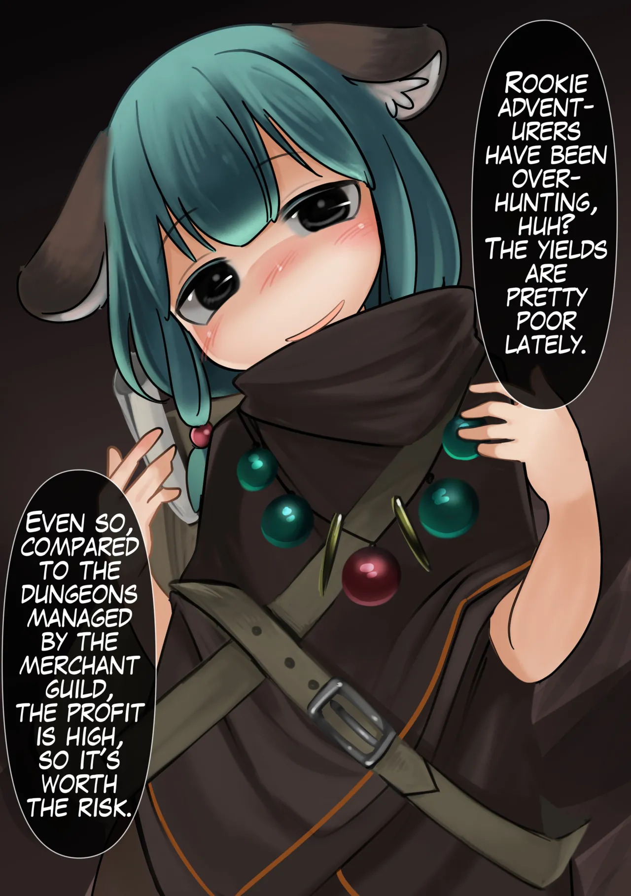 [AnomaLabo (Komaru)] Anaguma no Douguya-san wa Dungeon de Shokushu ni Honki Piston de Tanetsuke Sarechau no Daisuki na Dosukebe Injuu Damon ne (english) - Page 6