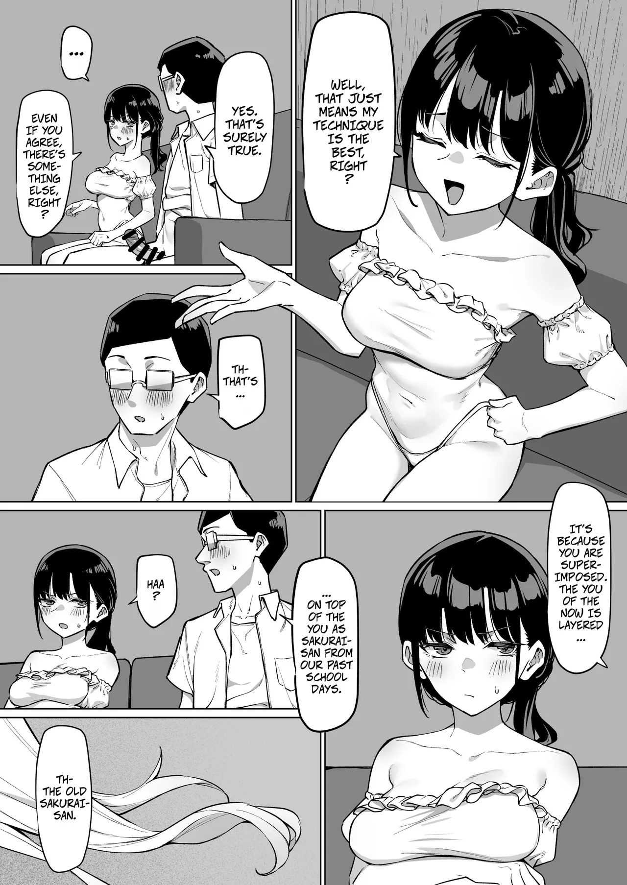 [MM] How I Met my Old Classmate at an Adult Service Place 7 - Ecchi na Omise ni Ittara, Mukashi no Doukyuusei ga Ita Hanashi Sono 7 - Page 2