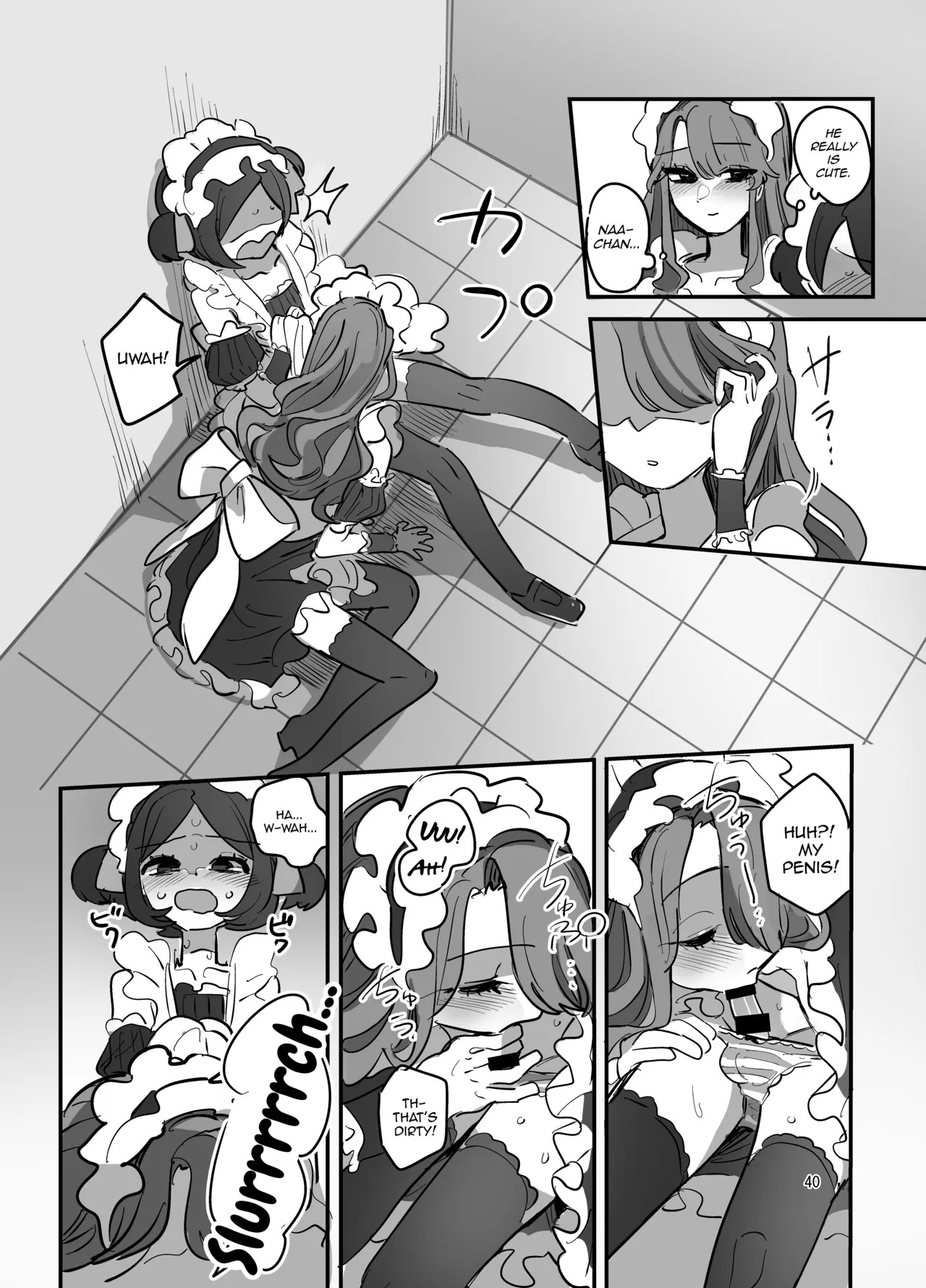 [Aomi Dream Maker (Initsuki Ringo)] Danshikou Bunkasai Jousou Maid Kissa Assort 2 [English] [mysterymeat3] [Digital] - Page 39