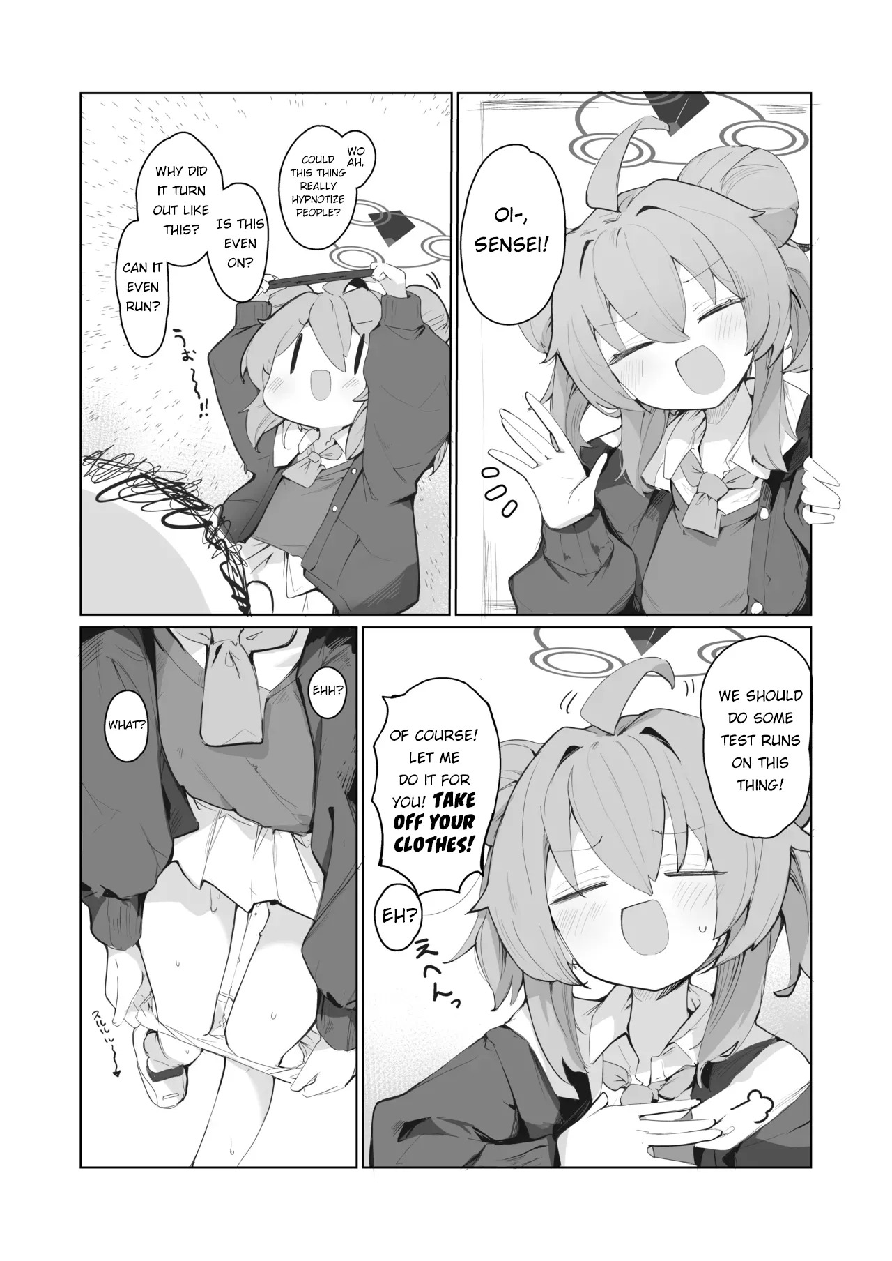 [Miziya (Mikozin)] veritasu saiminn honn | A book about Veritas being hypnotized (Blue Archive) [English] [EdenOfKivotos] [Digital] - Page 9