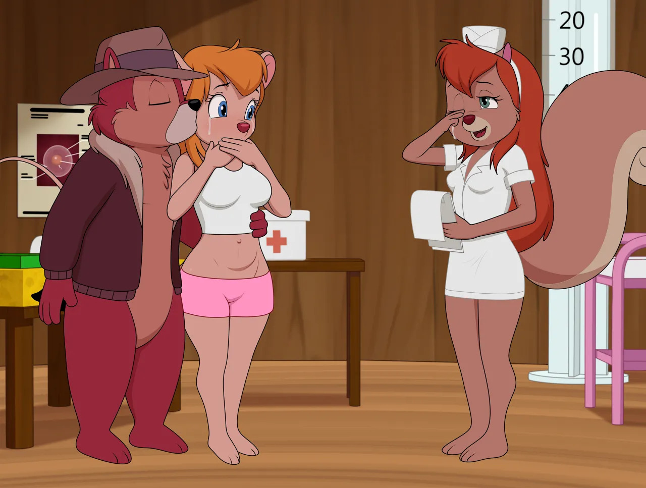[SFAN] Ranger Lovers (Ch. 1-5) (Rescue Rangers) - Page 46