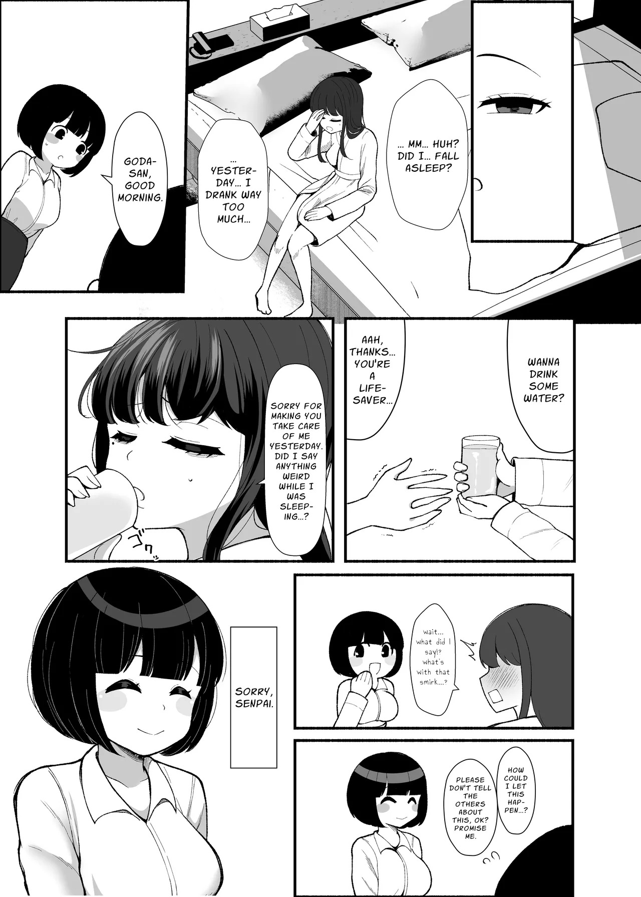 [LittlePencil (Emumiya Nyamu)] Senpa~i, Hayaku Okinai to Watashi, Ninshinchaimasu yo? | ~Generic Subordinate x Futanari Boss~ Senpai, If You Don't Wake Up Soon, I'll Get Pregnant, You Know? [English] [Penguin Piper] - Page 26