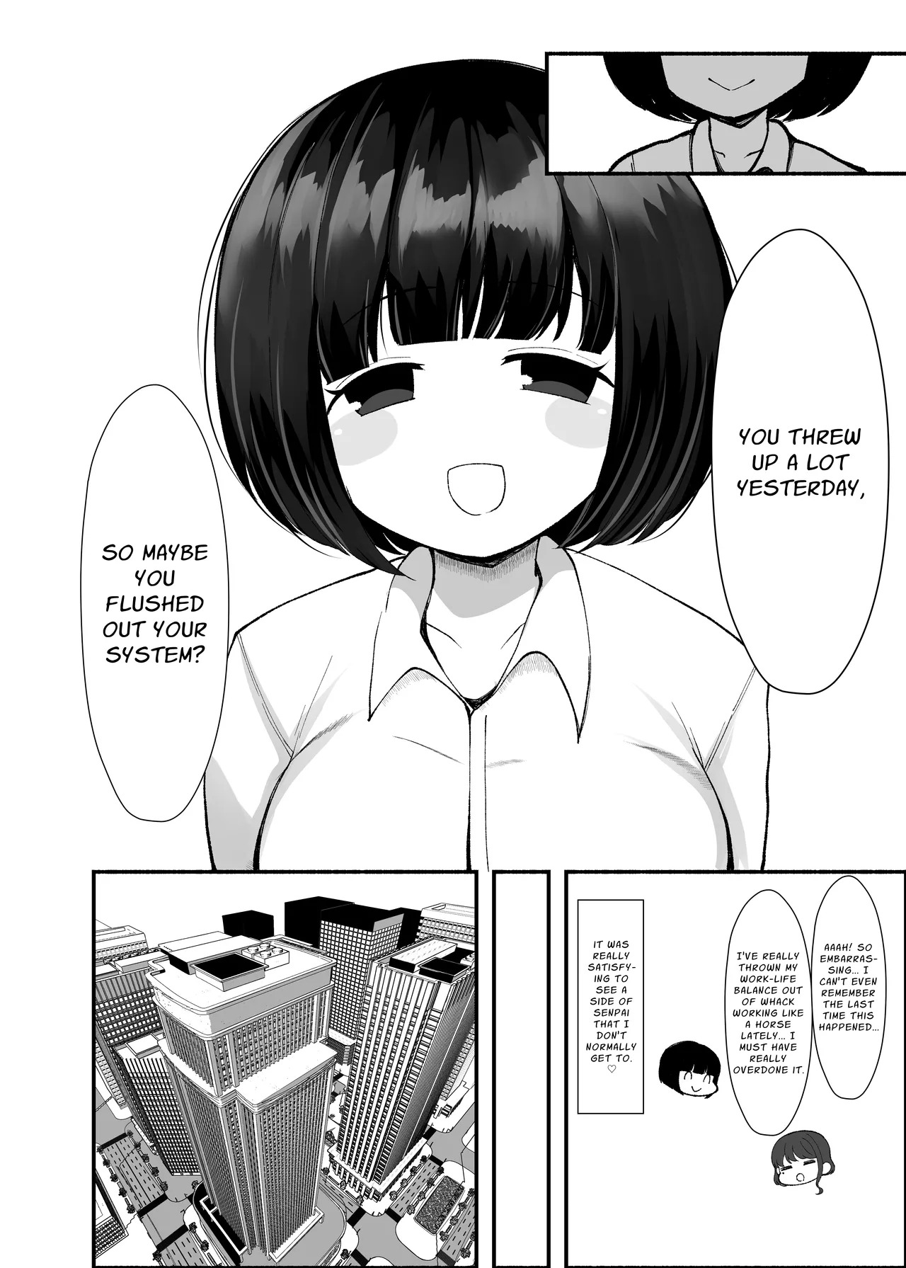 [LittlePencil (Emumiya Nyamu)] Senpa~i, Hayaku Okinai to Watashi, Ninshinchaimasu yo? | ~Generic Subordinate x Futanari Boss~ Senpai, If You Don't Wake Up Soon, I'll Get Pregnant, You Know? [English] [Penguin Piper] - Page 29
