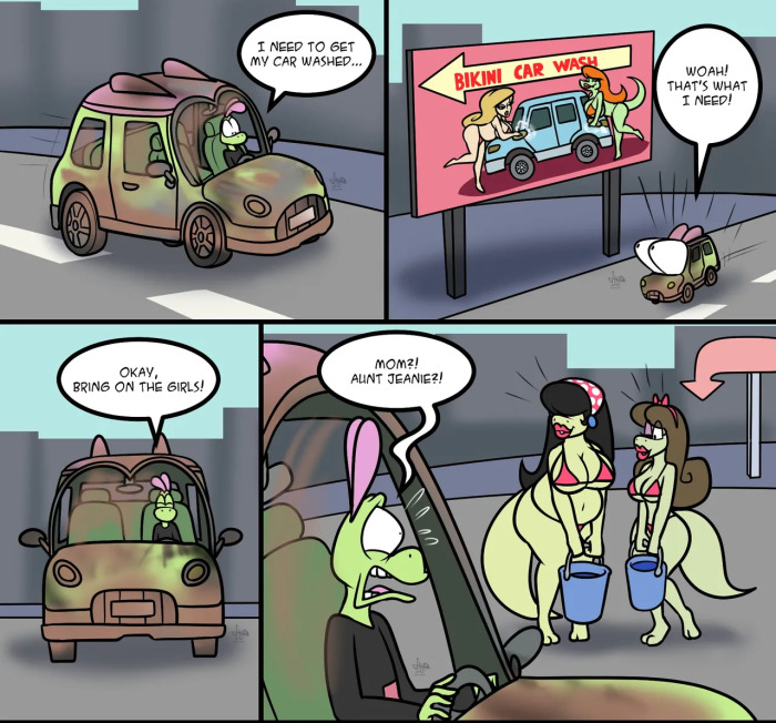[JAMEArts] Bikini Car Wash