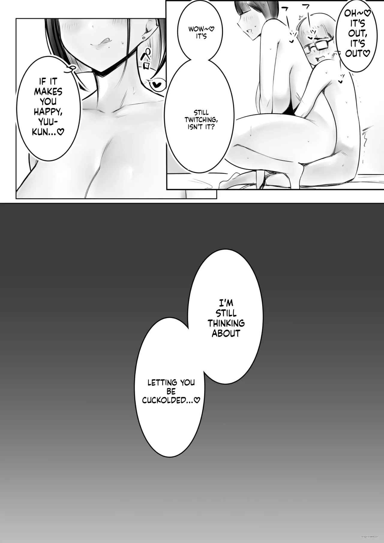 [Akireru Shoujo (Akire)] Hosoi-kun no Kanojo, Netorase OK datte yo [English] [MTL] - Page 56