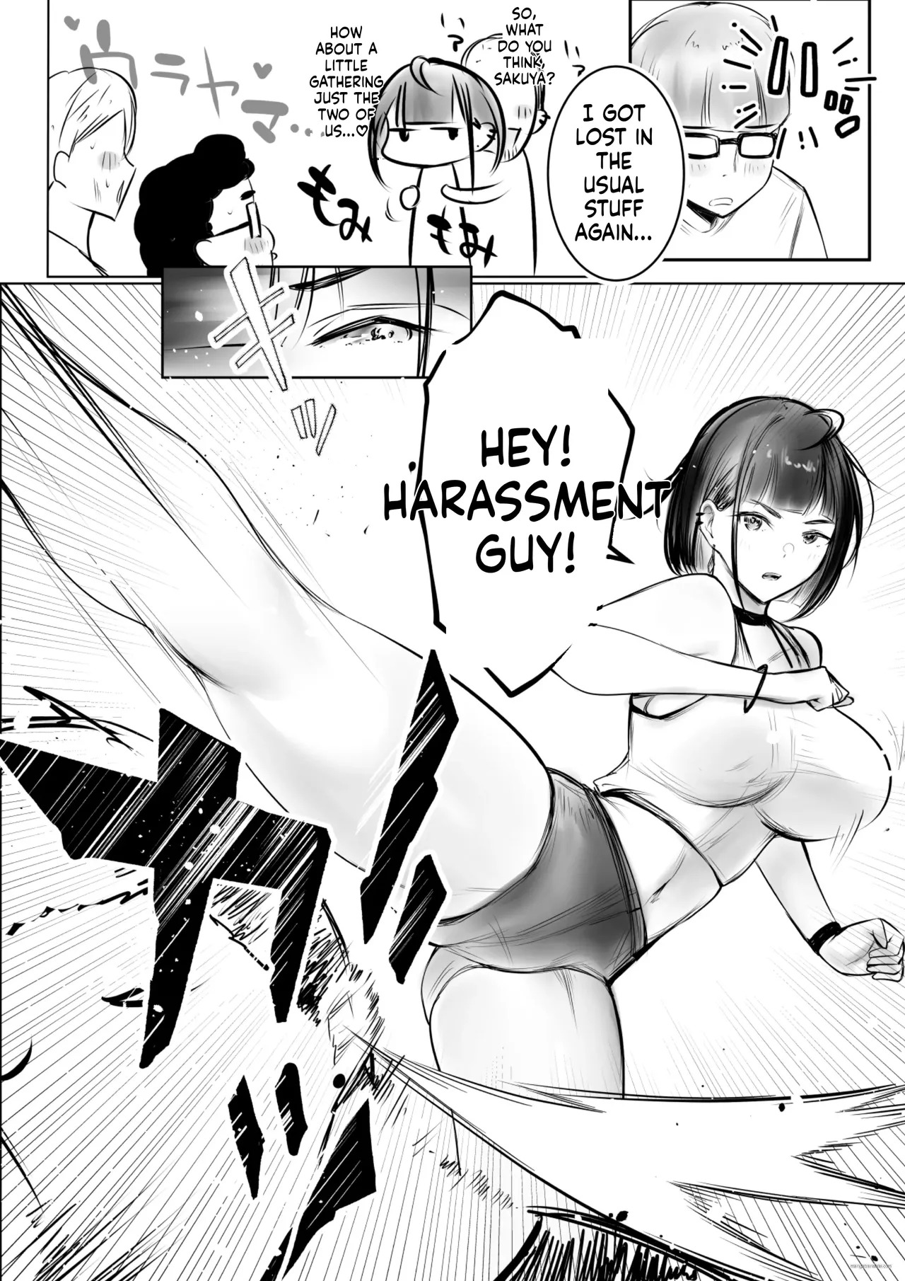 [Akireru Shoujo (Akire)] Hosoi-kun no Kanojo, Netorase OK datte yo [English] [MTL] - Page 9