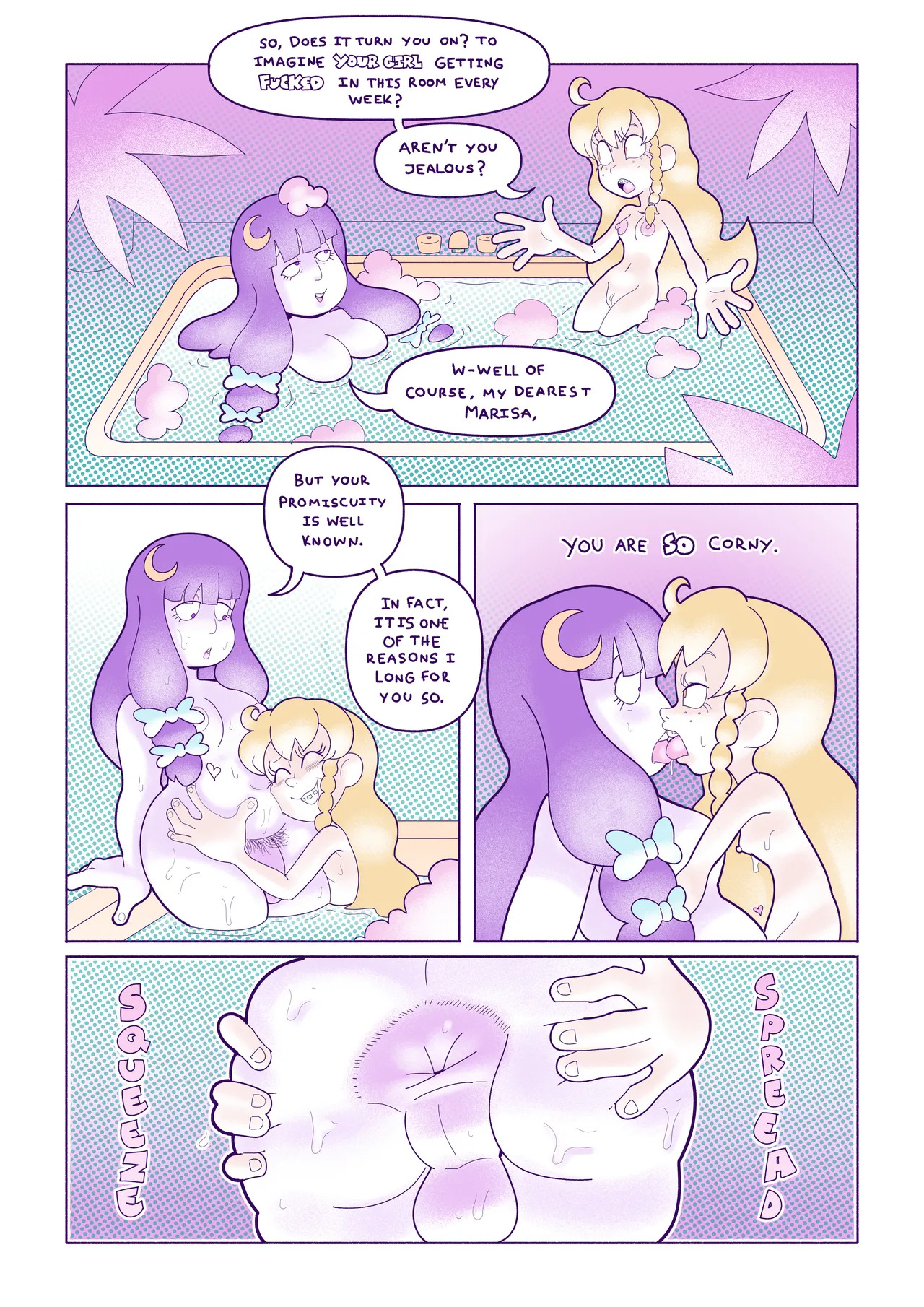 [DogmaLord] My Girlfriend Marisa Finally Takes Me to Her Favorite Love Hotel, but The Thought of Her Being Fucked Here Countless Times Before Made Me So Horny I Had to Fuck Her Too! - Page 10