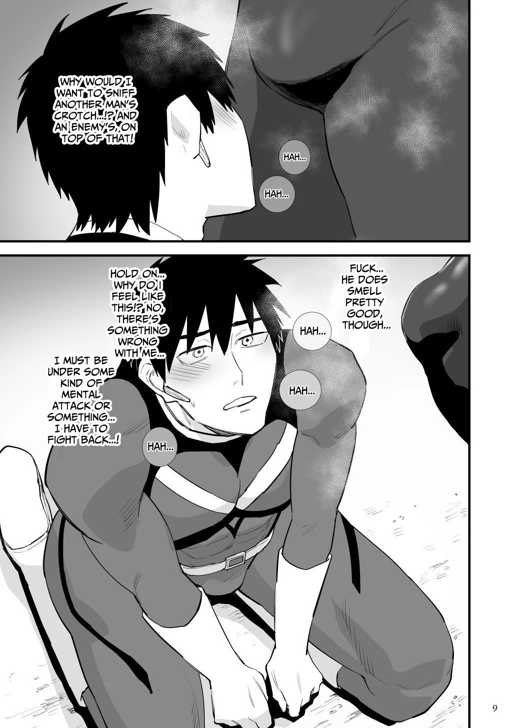 [Asakawaya (Asakawa Yuki)] Hero Red, Shitappa Sentouin ni Osujuu Saimin Sarete Shimau | The Red Hero, Enthralled By A Lowly Henchman [English] [Eddin] [Digital] - Page 10