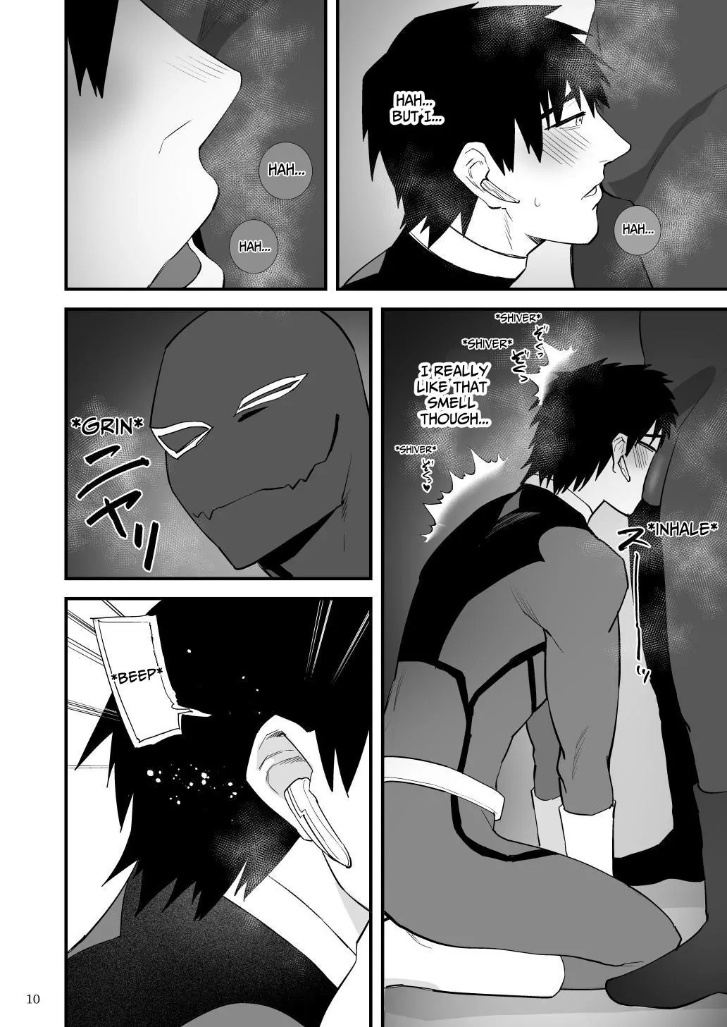 [Asakawaya (Asakawa Yuki)] Hero Red, Shitappa Sentouin ni Osujuu Saimin Sarete Shimau | The Red Hero, Enthralled By A Lowly Henchman [English] [Eddin] [Digital] - Page 11