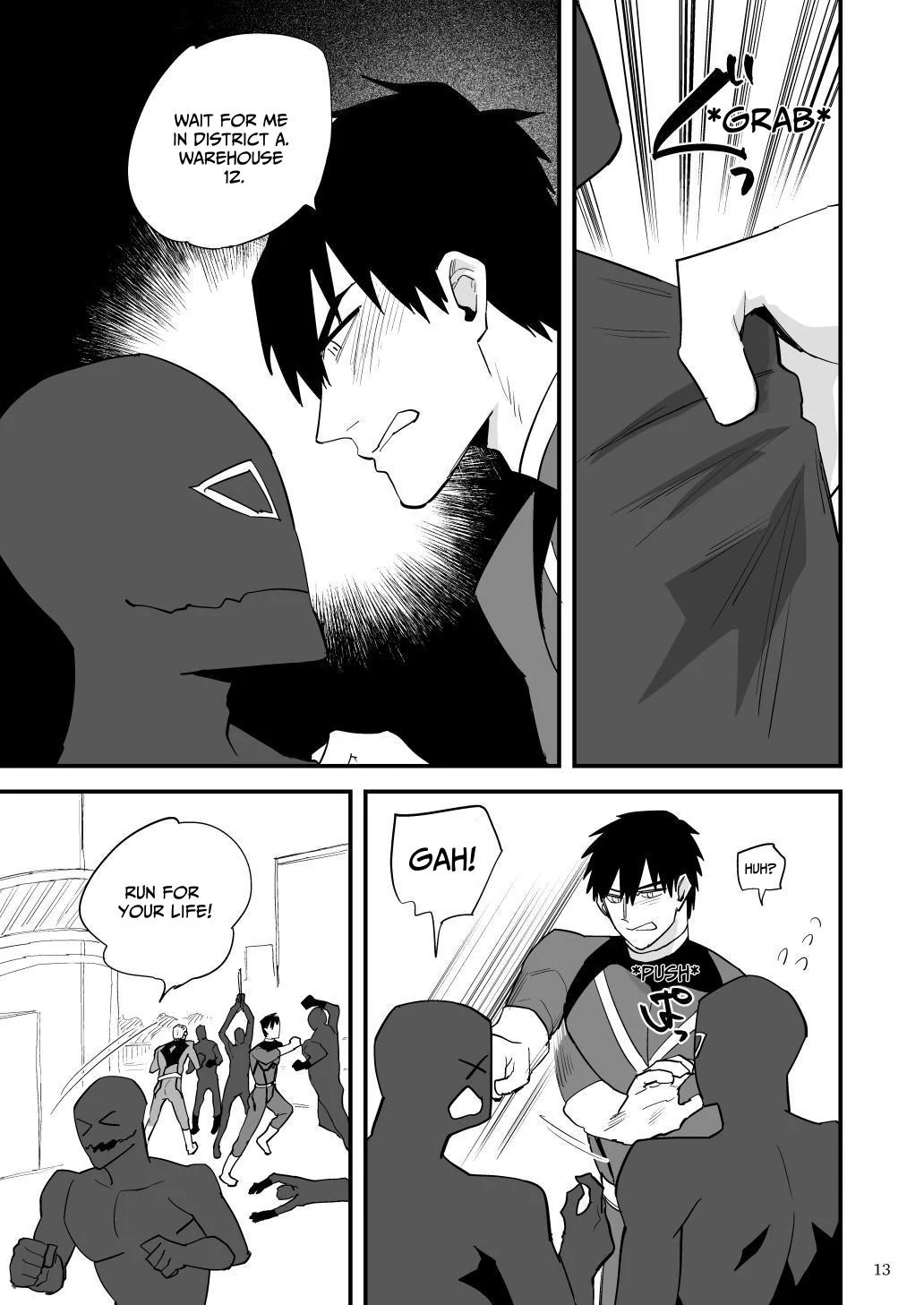 [Asakawaya (Asakawa Yuki)] Hero Red, Shitappa Sentouin ni Osujuu Saimin Sarete Shimau | The Red Hero, Enthralled By A Lowly Henchman [English] [Eddin] [Digital] - Page 14