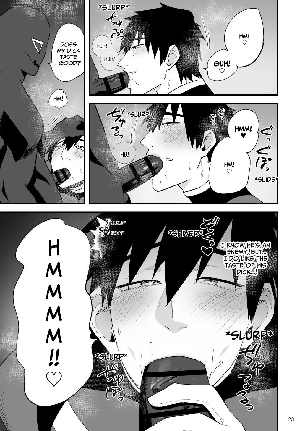 [Asakawaya (Asakawa Yuki)] Hero Red, Shitappa Sentouin ni Osujuu Saimin Sarete Shimau | The Red Hero, Enthralled By A Lowly Henchman [English] [Eddin] [Digital] - Page 24
