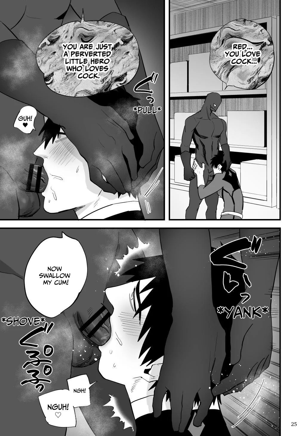 [Asakawaya (Asakawa Yuki)] Hero Red, Shitappa Sentouin ni Osujuu Saimin Sarete Shimau | The Red Hero, Enthralled By A Lowly Henchman [English] [Eddin] [Digital] - Page 26