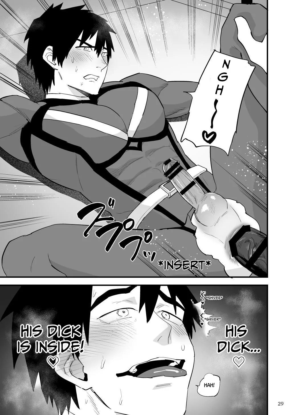 [Asakawaya (Asakawa Yuki)] Hero Red, Shitappa Sentouin ni Osujuu Saimin Sarete Shimau | The Red Hero, Enthralled By A Lowly Henchman [English] [Eddin] [Digital] - Page 30