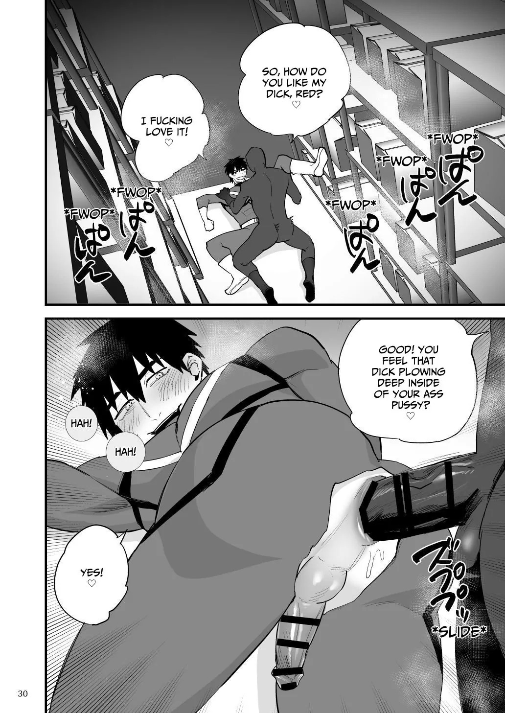[Asakawaya (Asakawa Yuki)] Hero Red, Shitappa Sentouin ni Osujuu Saimin Sarete Shimau | The Red Hero, Enthralled By A Lowly Henchman [English] [Eddin] [Digital] - Page 31