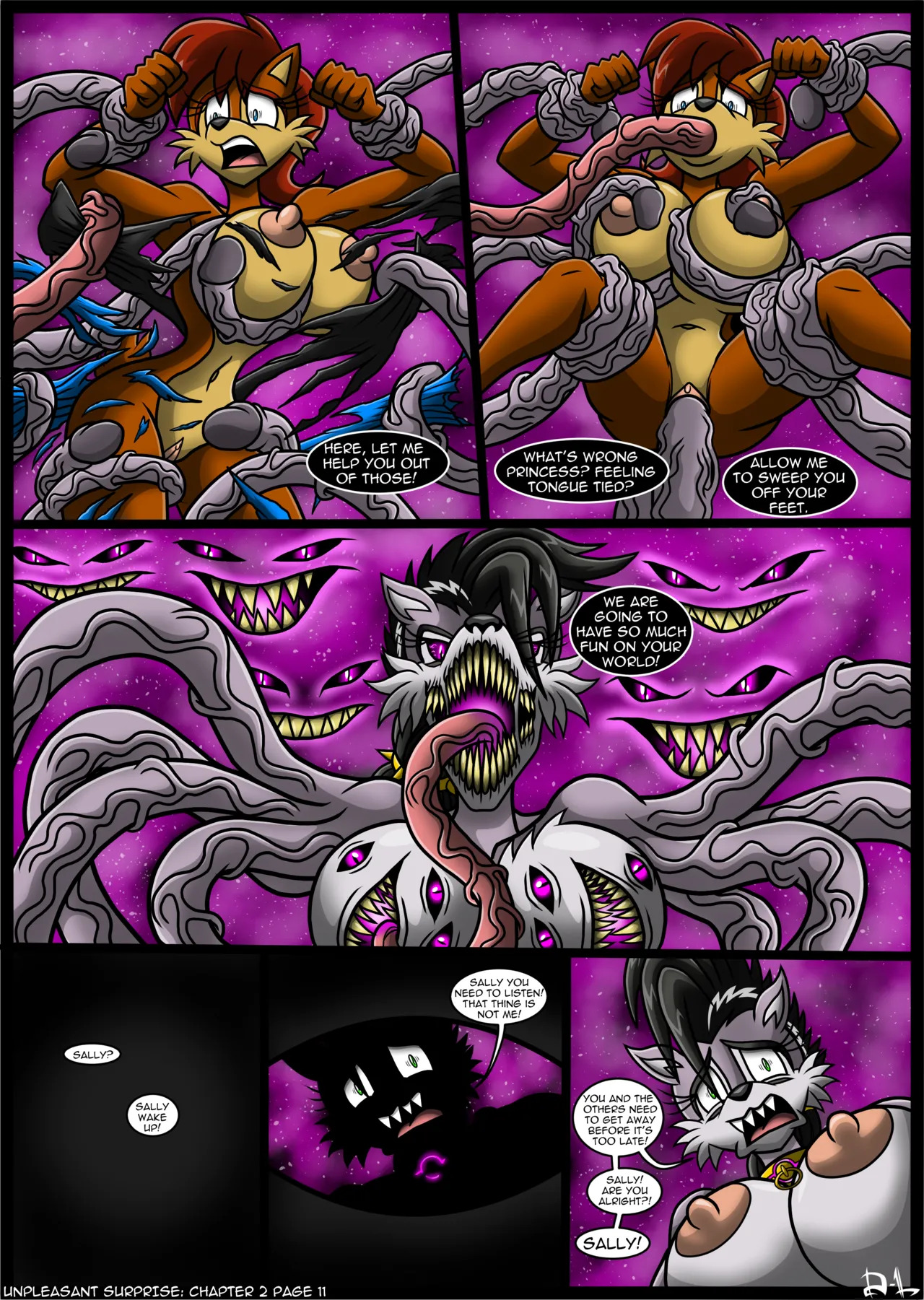 (Dark-Lamprey) Unpleasant Surprise (ongoing) - Page 23