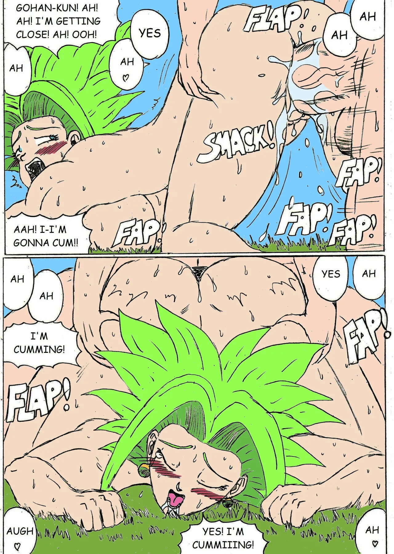 TheWriteFiction] Rematch - Gohan x Kefla (Dragon Ball Super) (colorized ) - Page 16