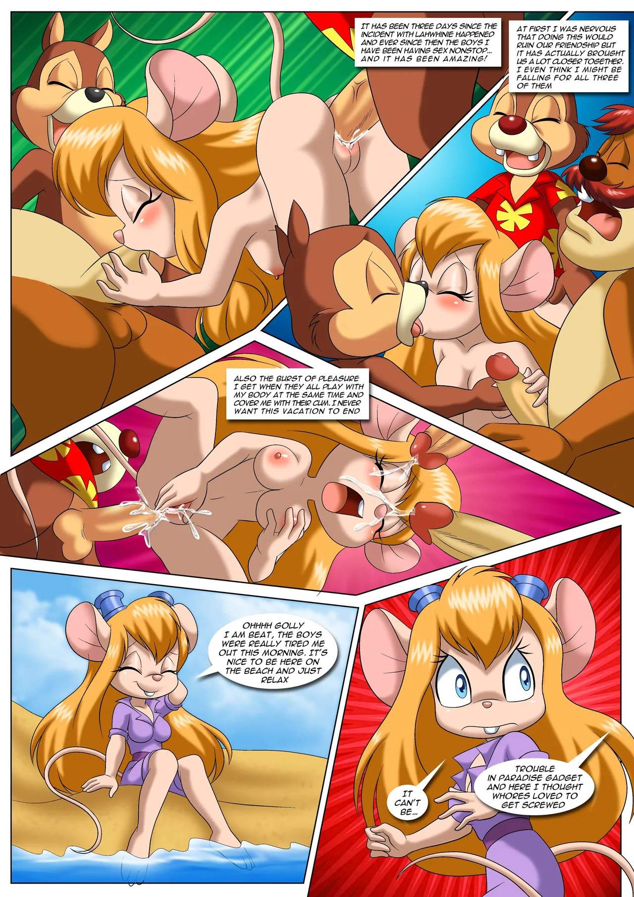 (Palcomix) Rescue Rangers All Comics - Page 124