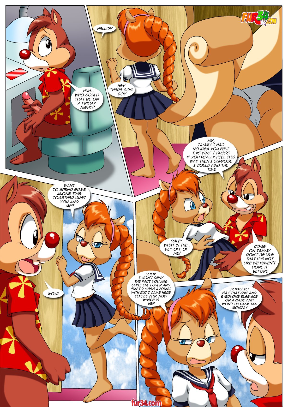 (Palcomix) Rescue Rangers All Comics - Page 142