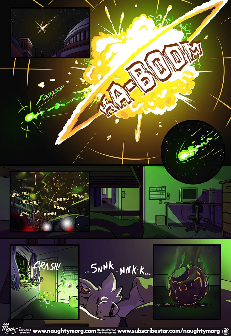 [NaughtyMorg] My Girlfriend the Arch-Fiend from Outer Space: Chapter 1 - Page 12