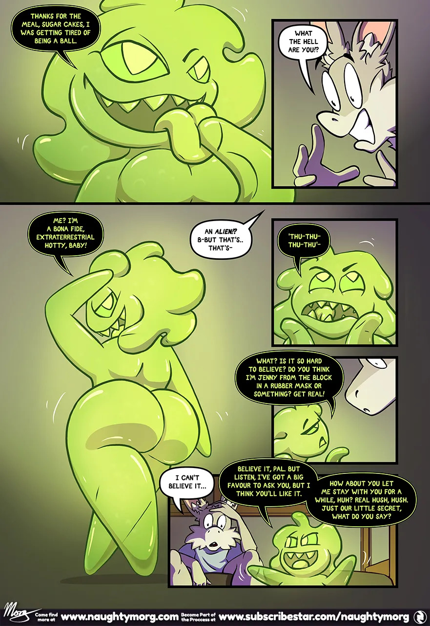 [NaughtyMorg] My Girlfriend the Arch-Fiend from Outer Space: Chapter 1 - Page 30