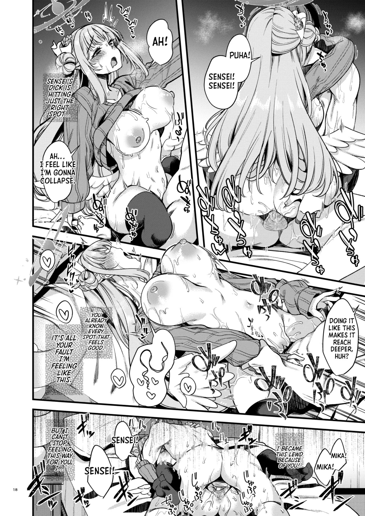 Watashi dake no Sensei... 04 | My Sensei 04 (Blue Archive) [English] [Shiro Translation] [Decensored] [Digital] - Page 15