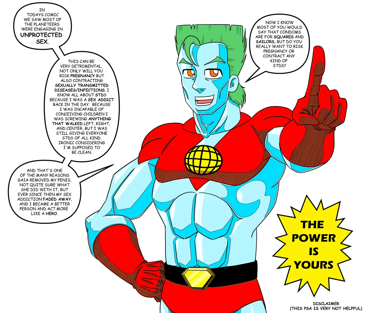 [ThatHornyBastard] Little Fighter (Captain Planet And The Planeteers) - Page 14