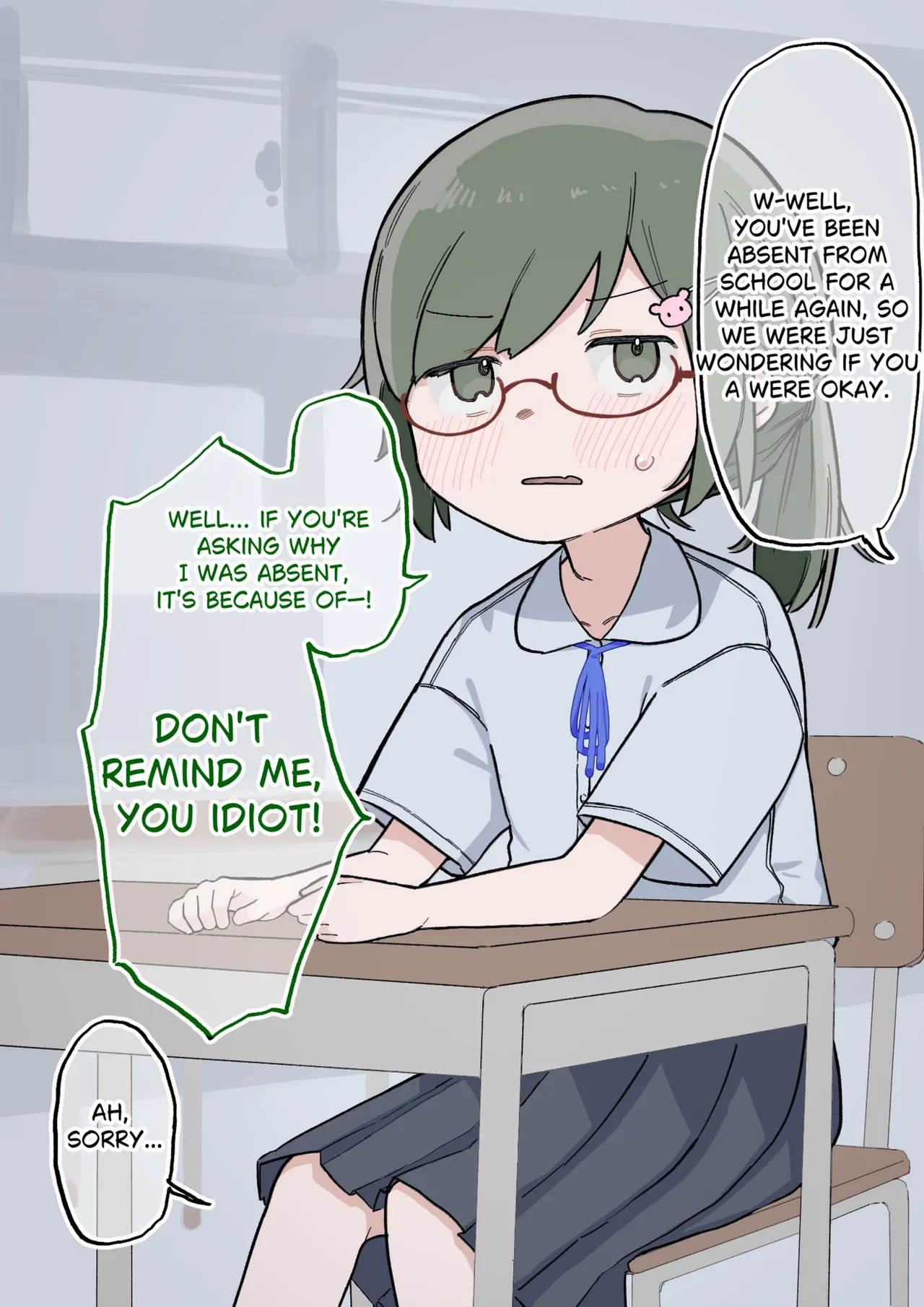 [Sena] The gloomy girl became the teaching material for genital observation. [English] - Page 141