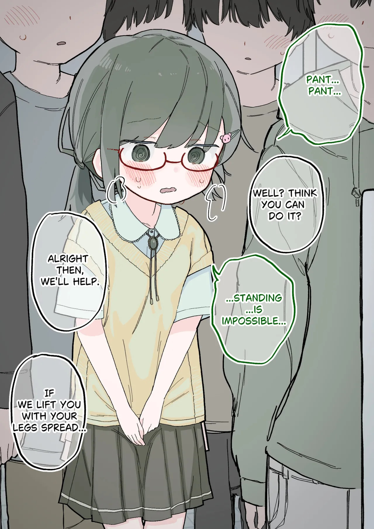 [Sena] The gloomy girl became the teaching material for genital observation. [English] - Page 180