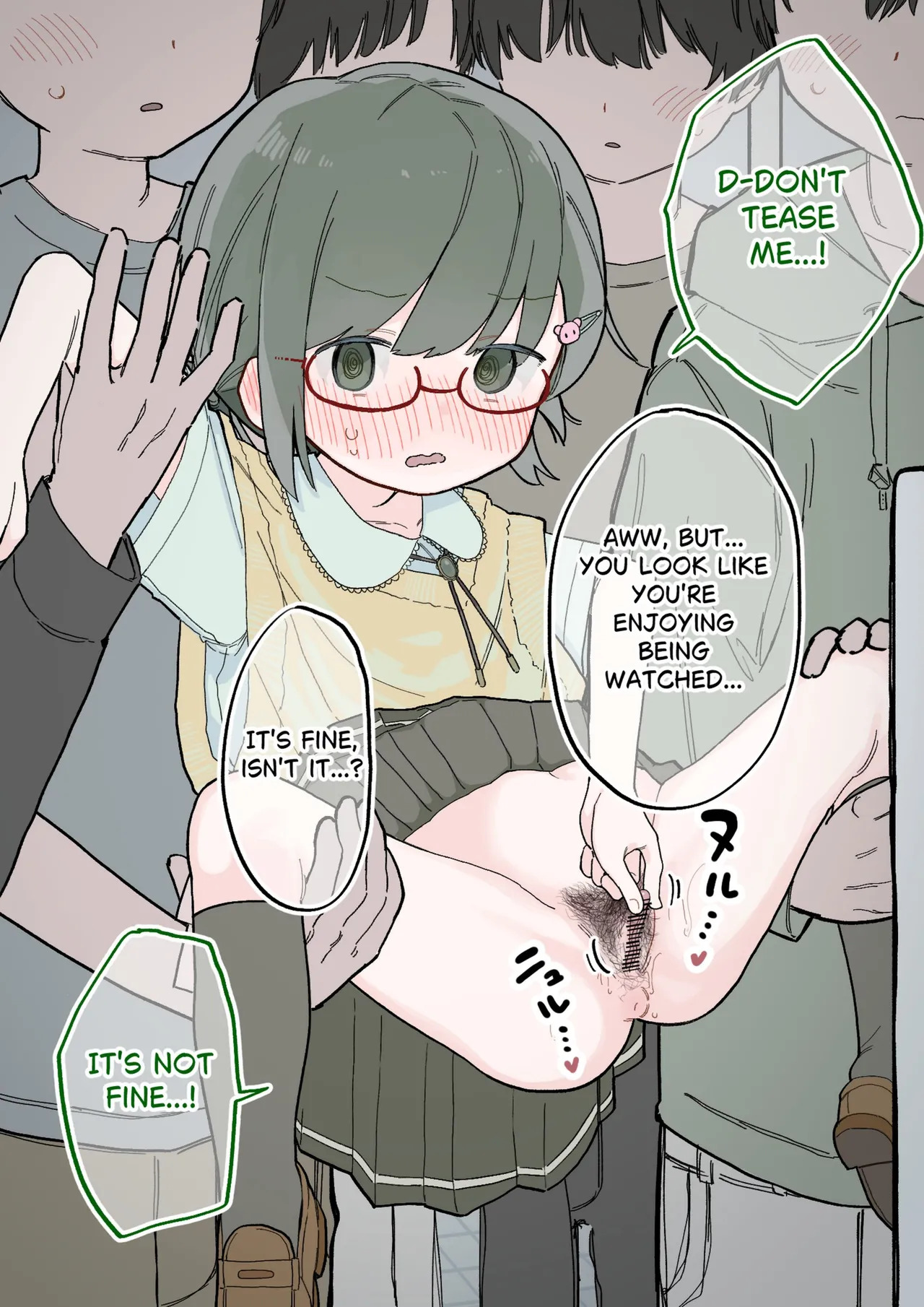 [Sena] The gloomy girl became the teaching material for genital observation. [English] - Page 204