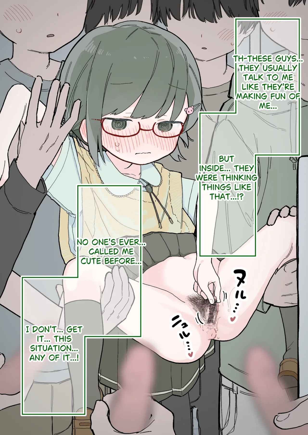 [Sena] The gloomy girl became the teaching material for genital observation. [English] - Page 212