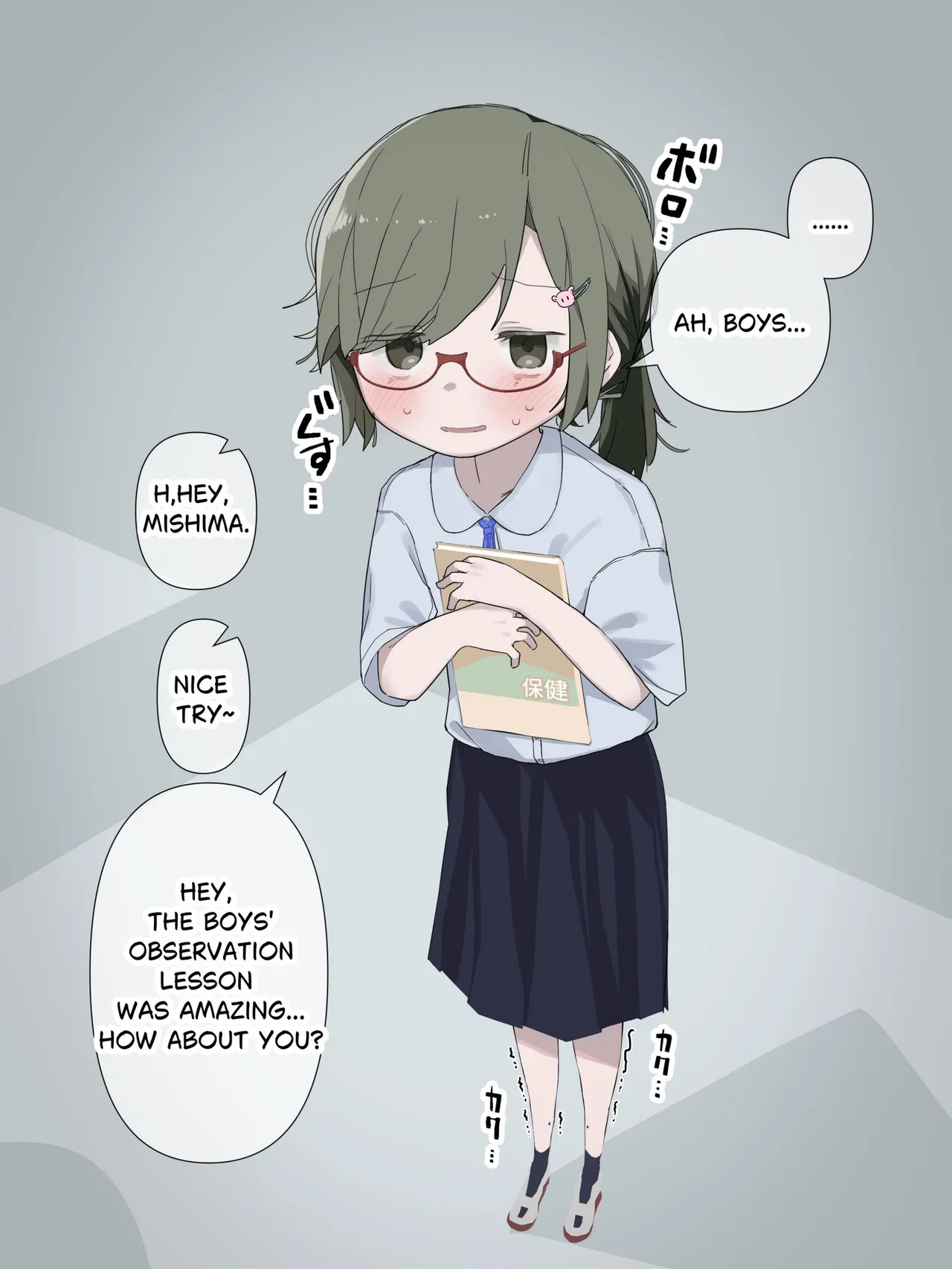 [Sena] The gloomy girl became the teaching material for genital observation. [English] - Page 52