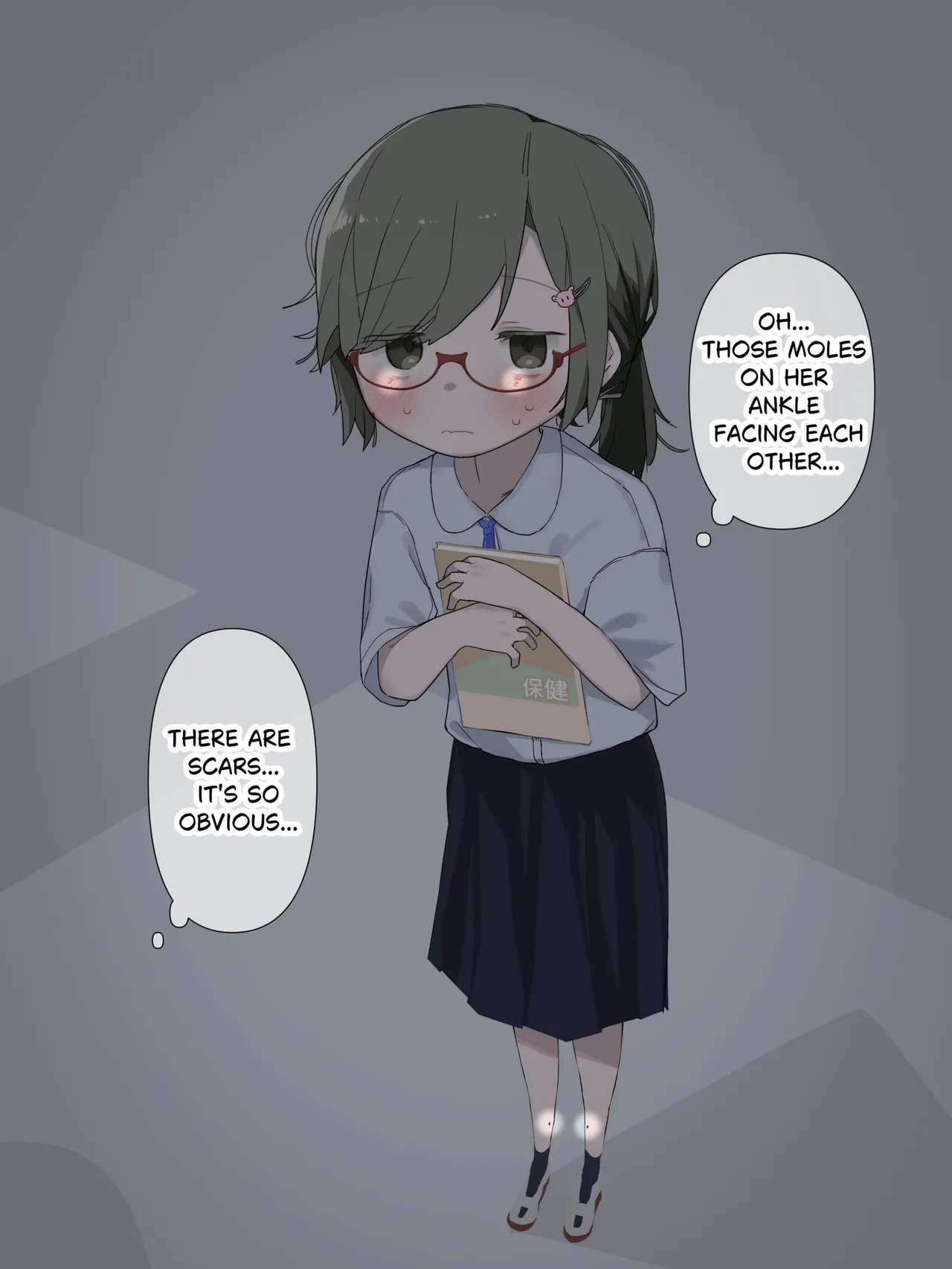 [Sena] The gloomy girl became the teaching material for genital observation. [English] - Page 54