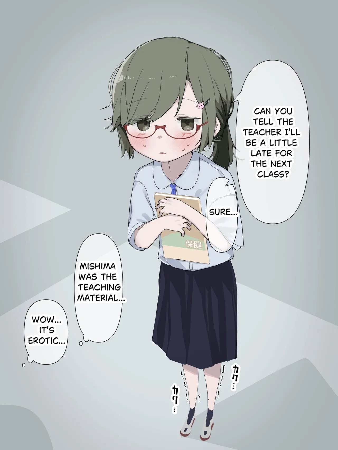 [Sena] The gloomy girl became the teaching material for genital observation. [English] - Page 55
