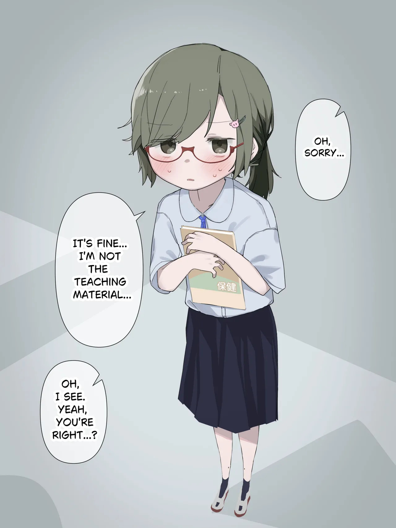 [Sena] The gloomy girl became the teaching material for genital observation. [English] - Page 9