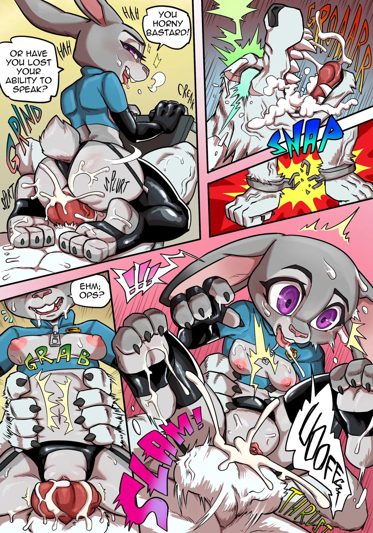 [Daigaijin (Kagemusha)] Judy's Interrogation - Page 17