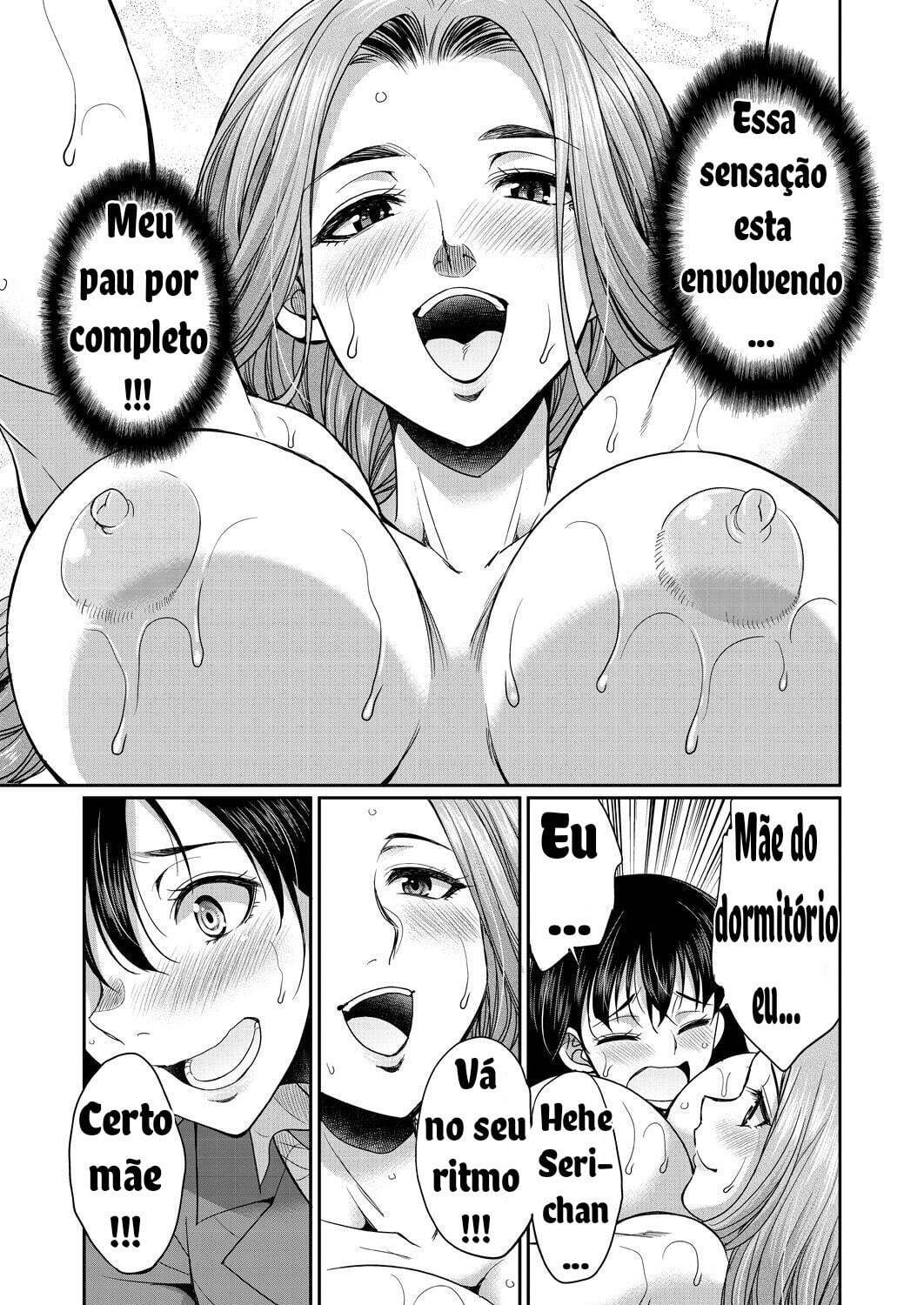 [Gekka Kaguya] Futanari Joshi Kousei wa Ryoubo-san to ... Ch.1 [PT -BR][Bakai.org] - Page 37
