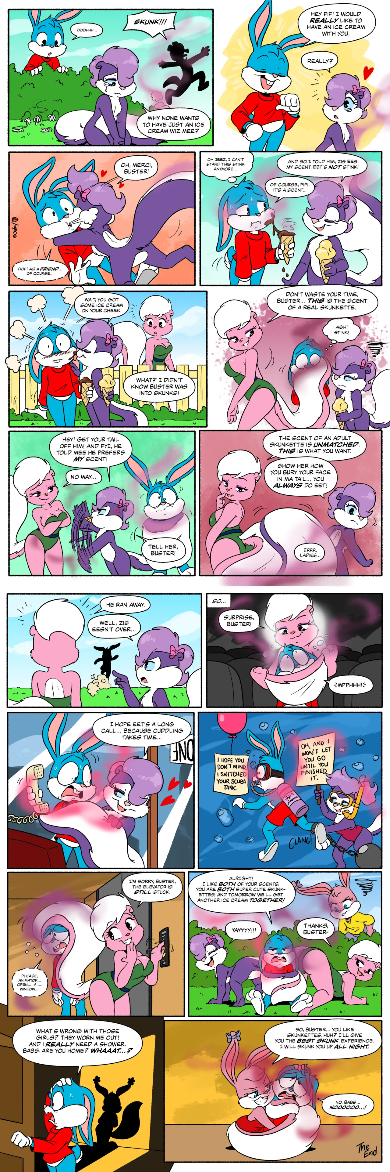 [JoaoPereiraCriacoes] Fifi la Fume (Tiny Toons Adventures) - Page 29