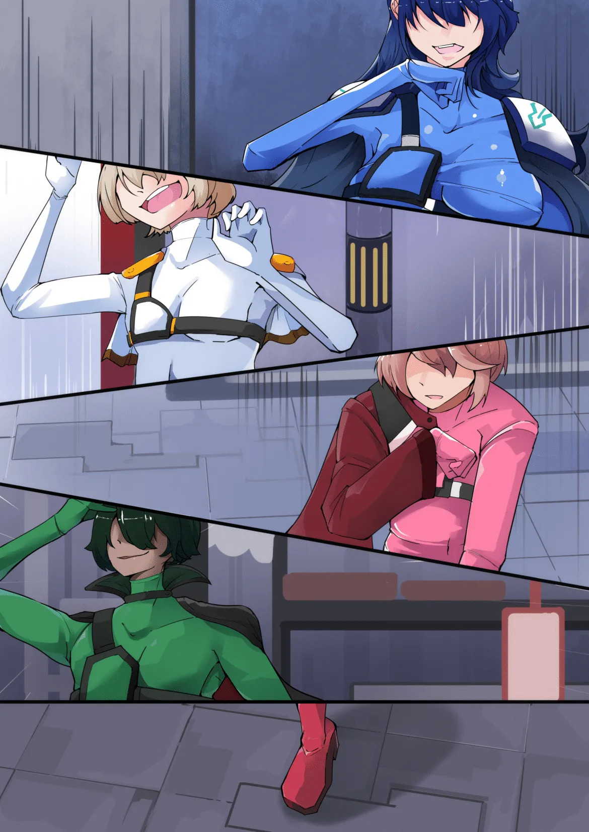[hentaiworks (Aruma)] Yosei Sentai Shishi Ranger Ch.1 [Speechless] - Page 14