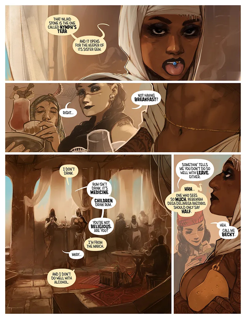 [Alexis Flower] I Roved Out in Search of Truth and Love - Tome 4 [Ongoing] - Page 38