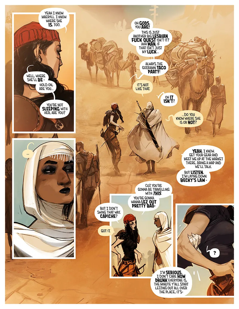 [Alexis Flower] I Roved Out in Search of Truth and Love - Tome 4 [Ongoing] - Page 44