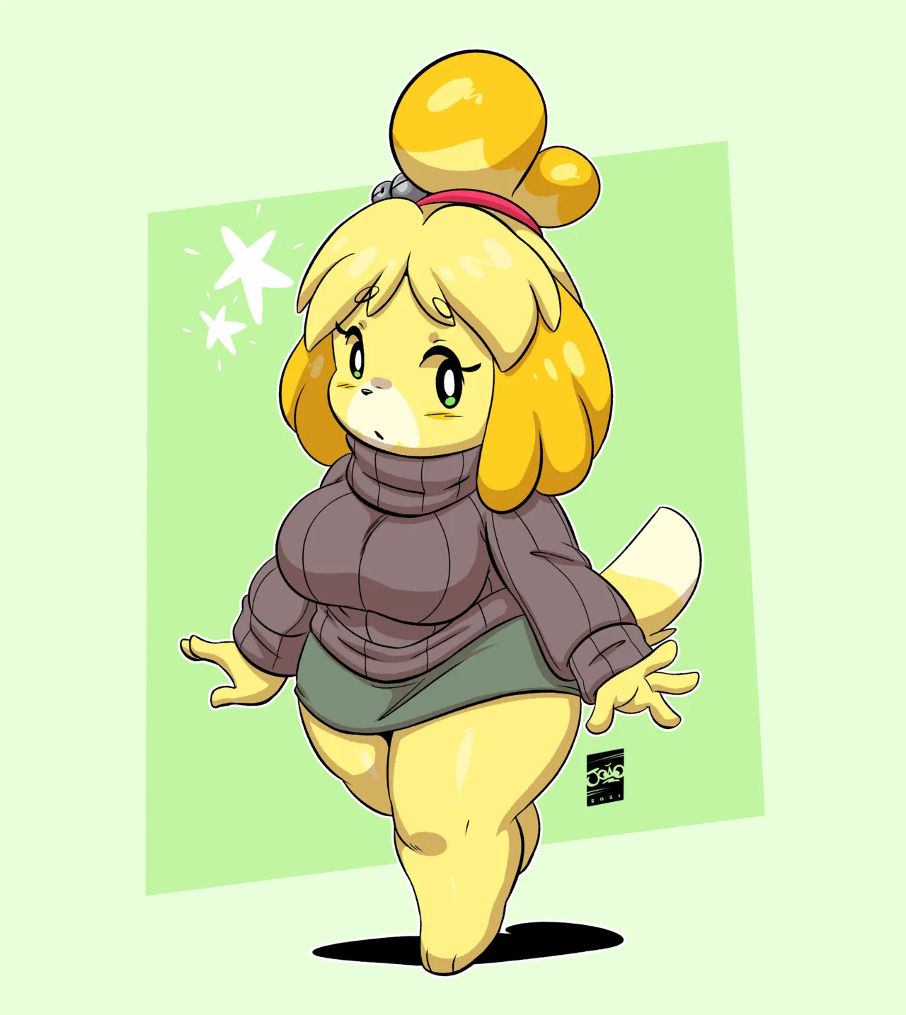 [JoaoPereiraCriacoes] Isabelle (Animal Crossing) - Page 34