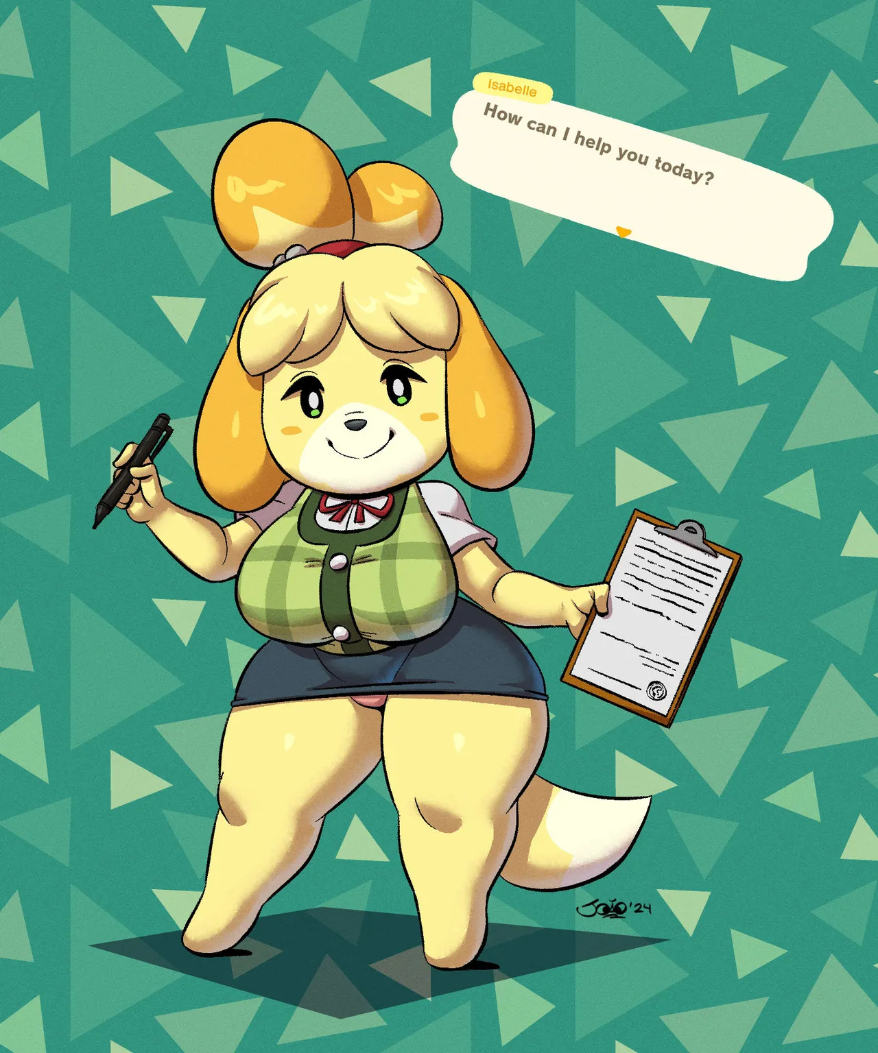 [JoaoPereiraCriacoes] Isabelle (Animal Crossing) - Page 49
