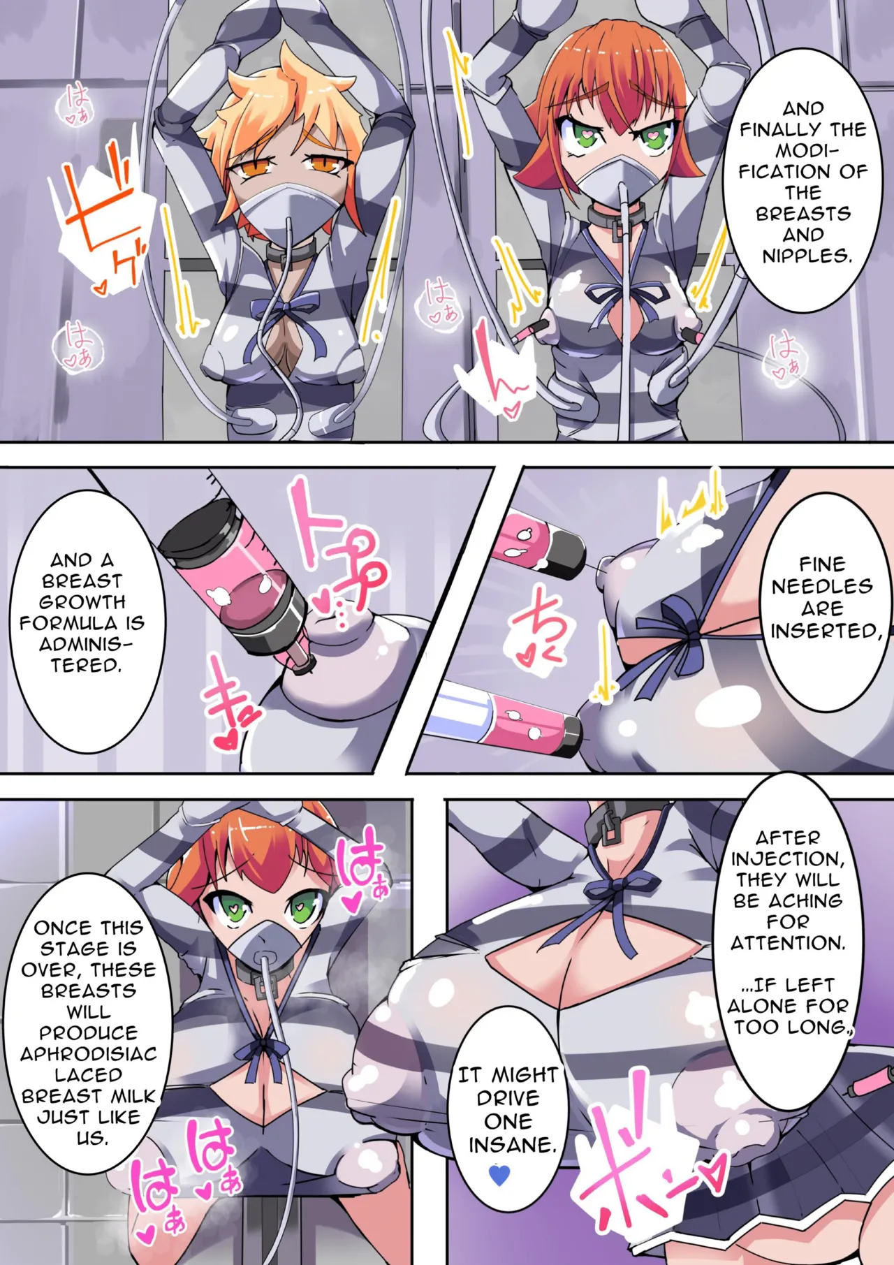 [hentaiworks (Aruma)] Defeated by an Evil Futanari Executive the Hero is Connected to a Body Modification Machine: Staal Dagger 01 [ENG][Cute as Hell] - Page 18