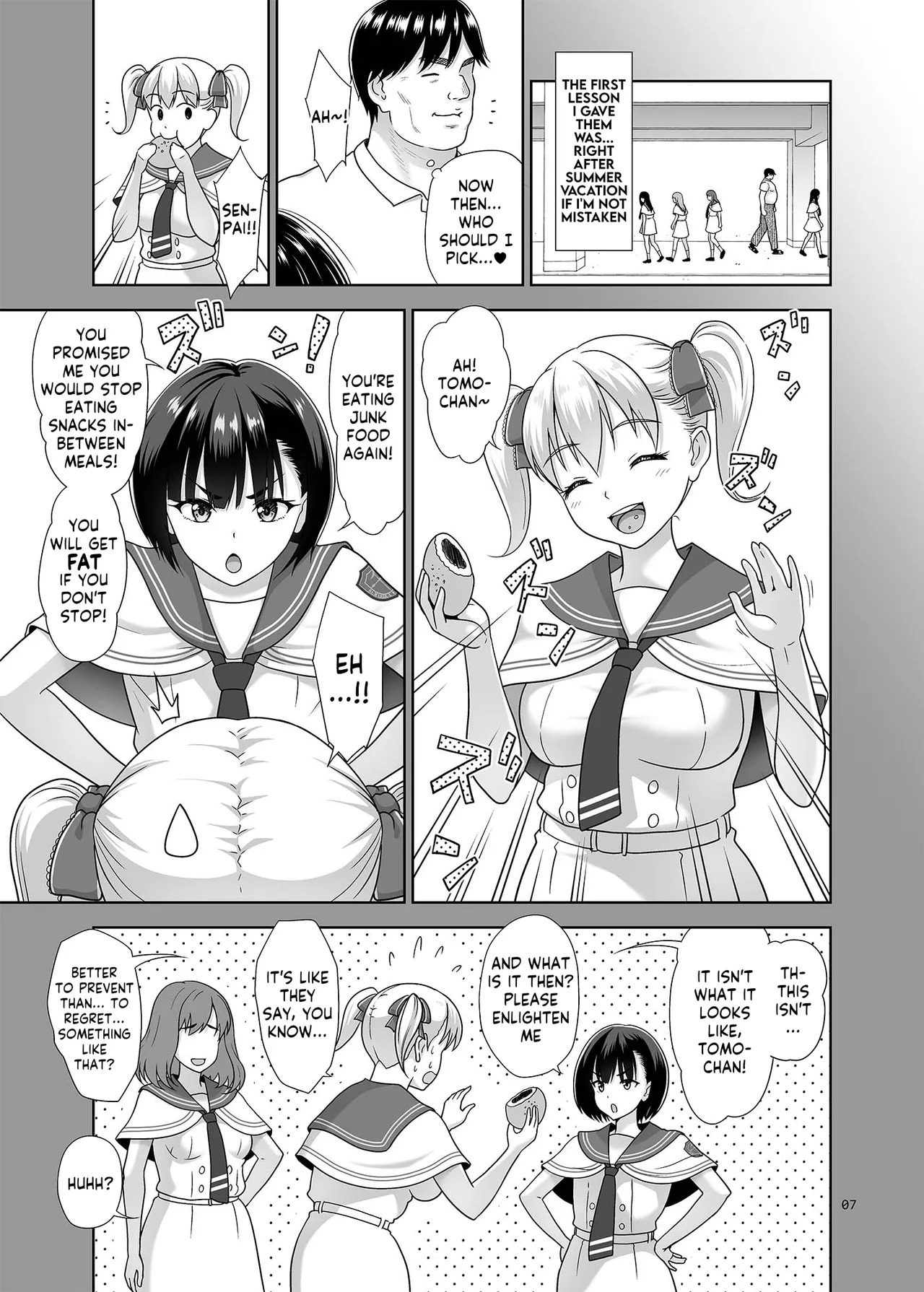 [antyuumosaku (malcorond)] Seishidouin no Oshigoto Bangaihen Sukihoudai Yattetara Okkiku Natteta. +C105 omake [Digital] [English] [Kappasa] [Digital] - Page 6